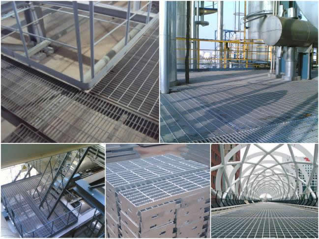 Aluminum Pressure Locked Bar Grating Flooring