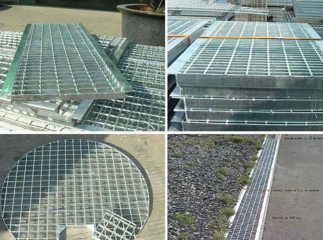 Drain covers steel grating